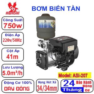 Bơm biến tần Awashi Asi 207 (750w)