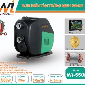 Bơm tăng áp Winde Wi-550i(550w)