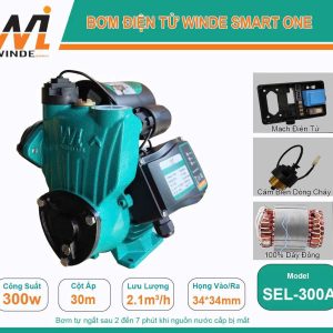 Máy bơm điện tử thông minh Winde SEL 300