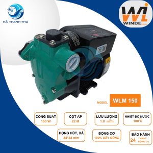 Máy bơm điện tử thông minh Winde Wlm 150
